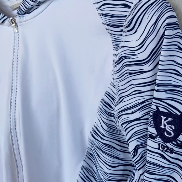 ANNIKA by Cutter & Buck Womens Moisture Wicking Long Sleeve 3/4 Zip Hoodie, Sz S - Picture 9 of 10